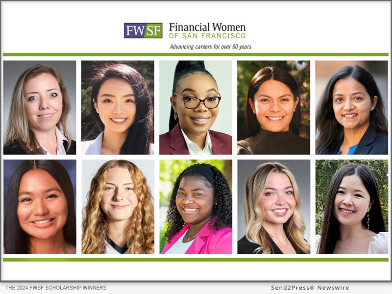 Financial Women of San Francisco Announces its 2024 Scholarship Winners, Advancing the Careers of Women