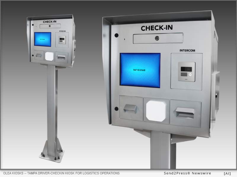 Olea Kiosks Unveils Revolutionary Driver Check-In Kiosk Solution to Transform Logistics Operations